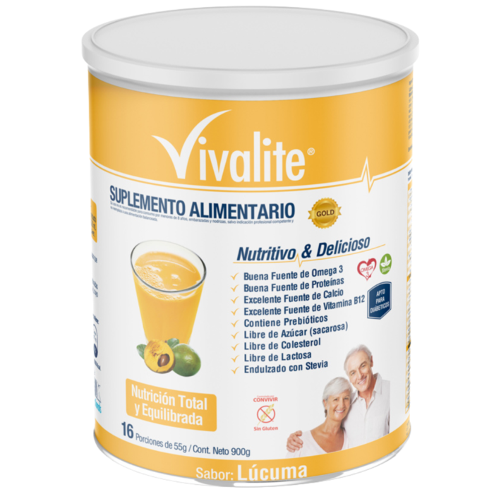 Vivalite Gold sabor lúcuma